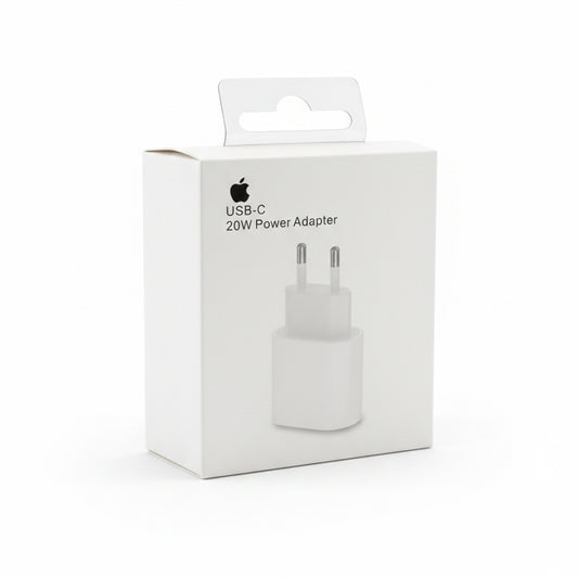 Ficha Cargador 20w Usb-c Carga Rápida Para iPhone