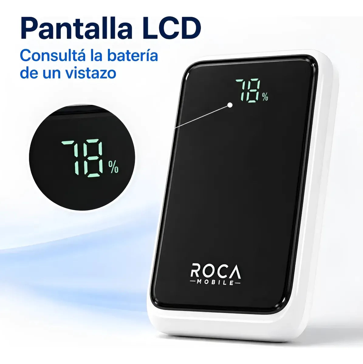 Powerbank Portátil Pb10/LCD 10.000 Mah