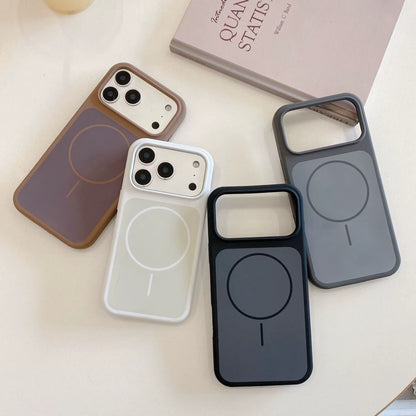 Funda Magnética Silicona iPhone - Negro