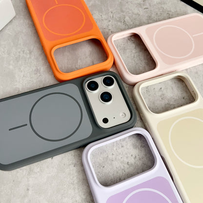 Funda Magnética Silicona iPhone - Negro