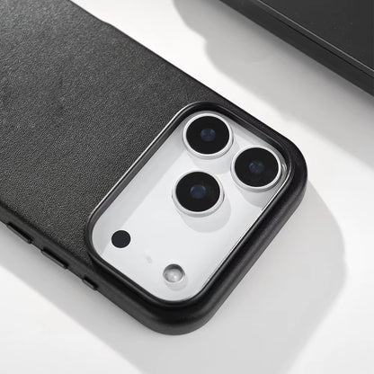 Funda iPhone Cuero Premium Negro - CLASE BUSINESS