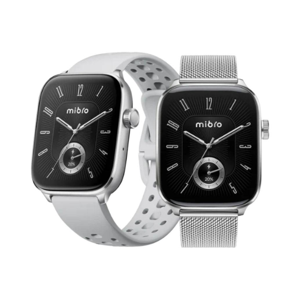 Smartwatch Mibro Fit XPAW027 Plateado con 2 mallas