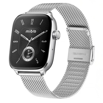 Smartwatch Mibro Fit XPAW027 Plateado con 2 mallas