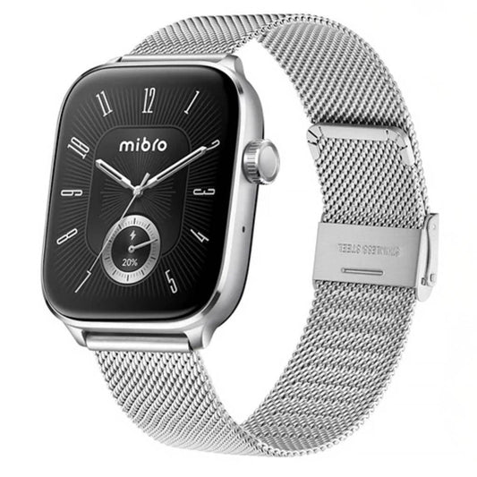 Smartwatch Mibro Fit XPAW027 Plateado con 2 mallas