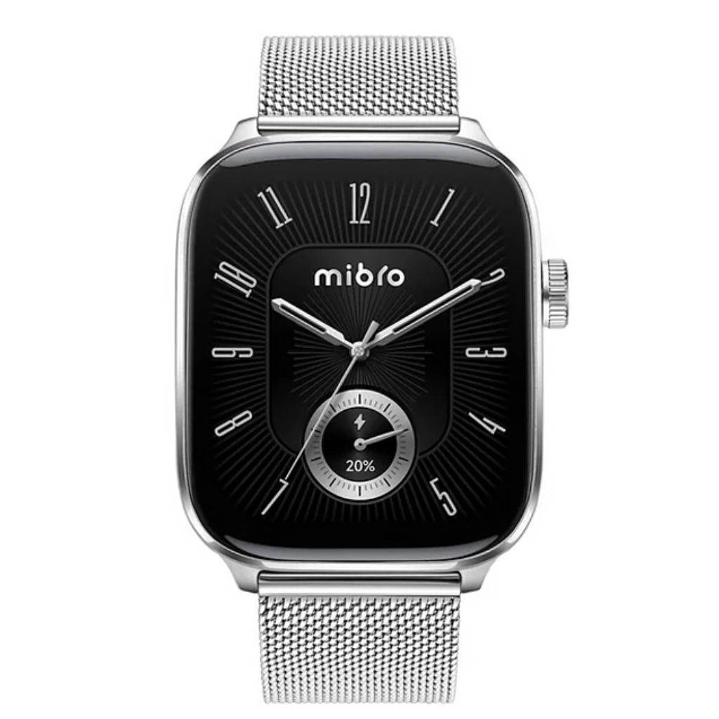 Smartwatch Mibro Fit XPAW027 Plateado con 2 mallas