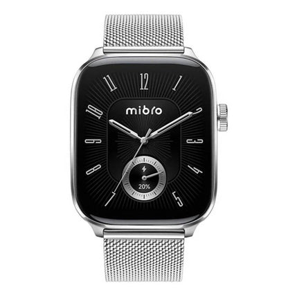 Smartwatch Mibro Fit XPAW027 Plateado con 2 mallas