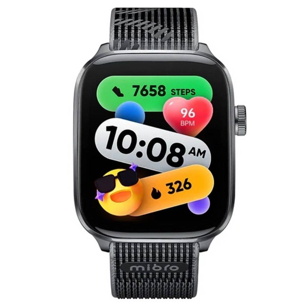 Smartwatch Mibro Fit XPAW027 negro con 2 mallas