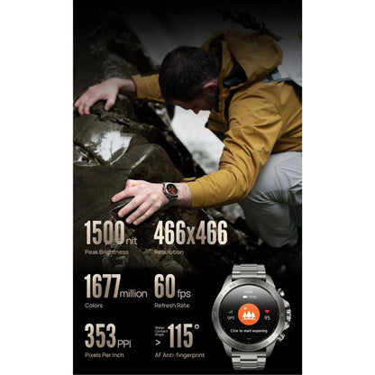 Smartwatch Mibro GS Explorer S Titanium gris de 1,32”
