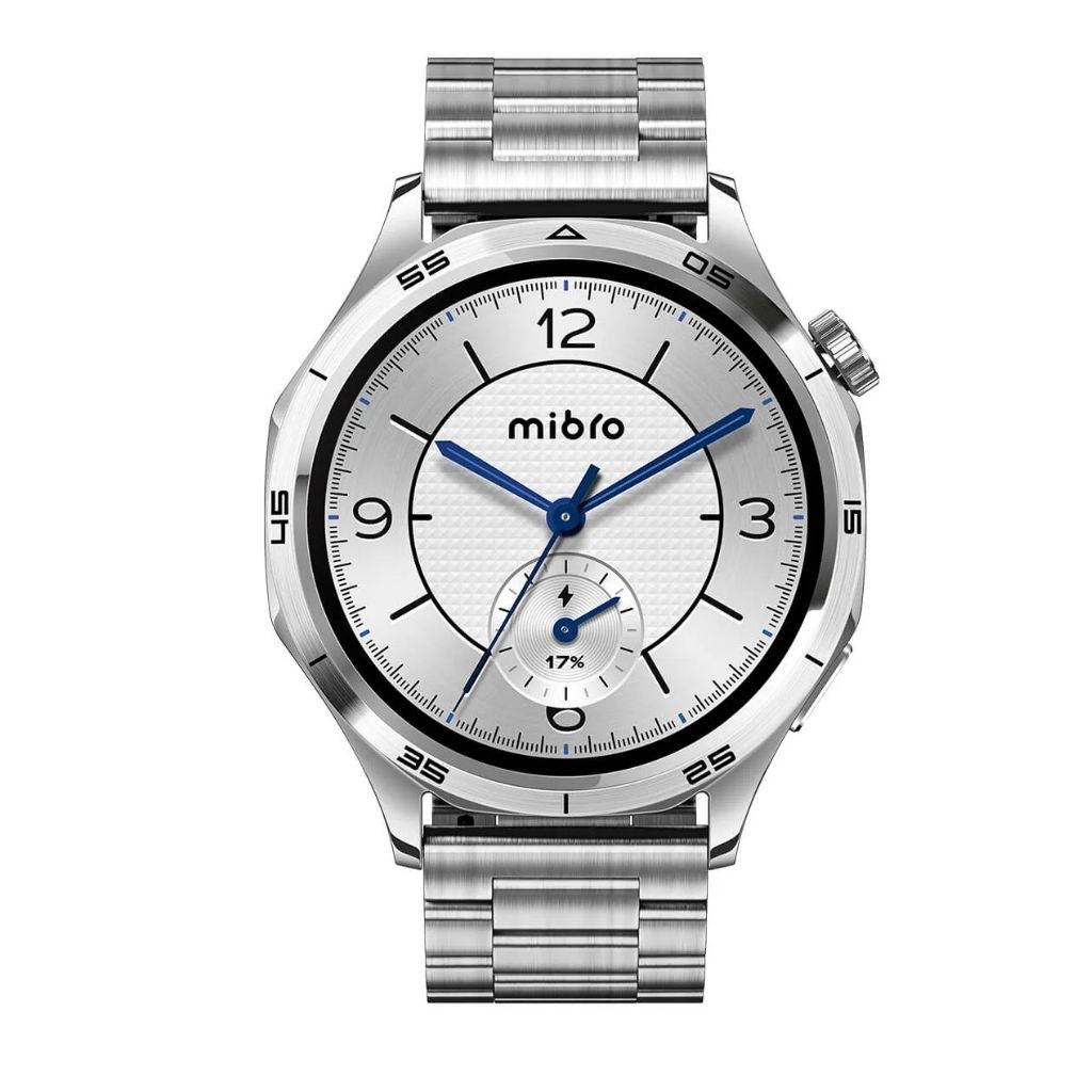Smartwatch Mibro GT XPAW026 plateado con 2 mallas