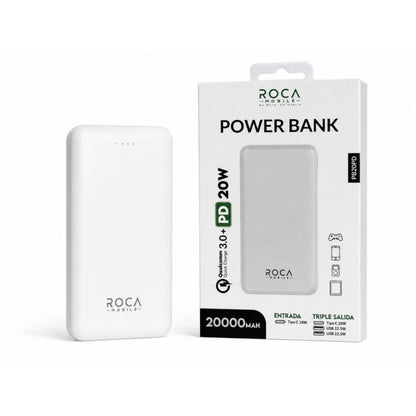 Power Bank ROCA 20.000mAh 20W